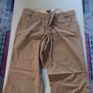 J crew women’s khaki pants sz 6 city fit